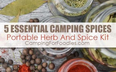Essential Spices For Your Camping Spice Kit: How to DIY your own