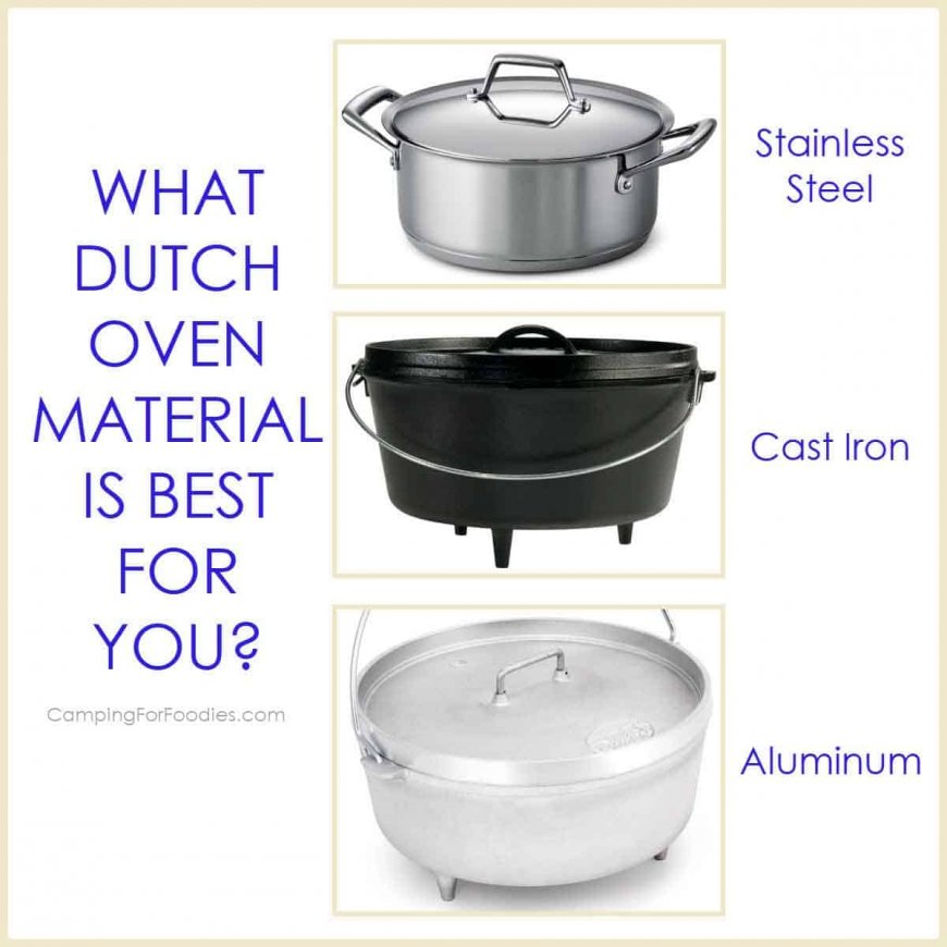 Stainless Steel Dutch Oven vs Cast Iron vs Aluminum, What’s best?