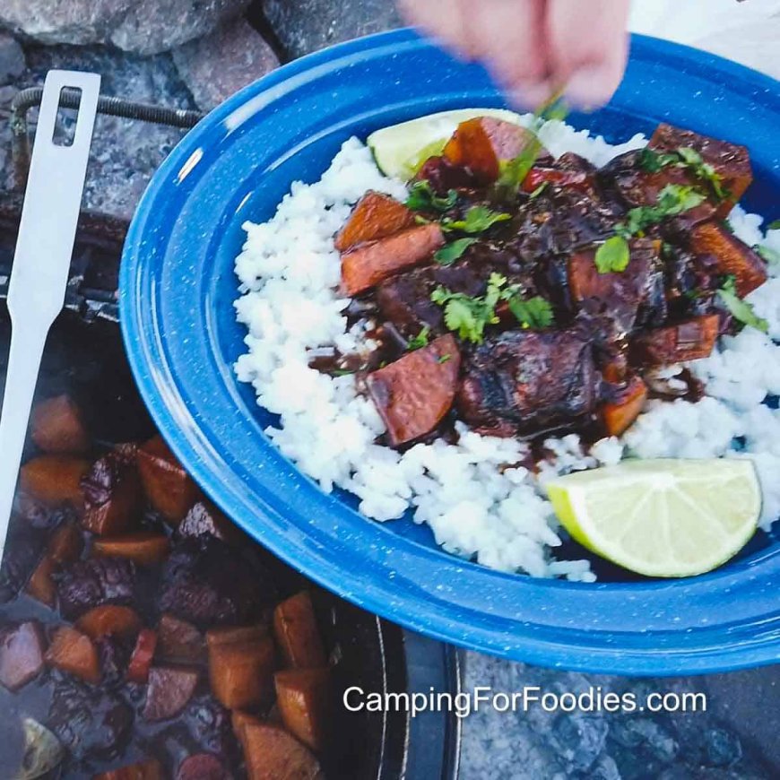 Trinidad Stew Chicken Recipe: Campsite Cooking Trini Style