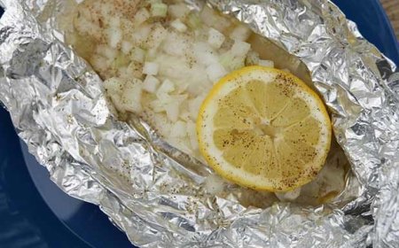 Camp Recipe: The Simplest Fish in Foil
