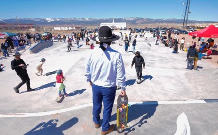 Navajo President Shreds with Tony Hawk