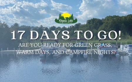 17 days to go! Are you ready for green grass, warm days, and campfire nights?✨
Follow us on ✨
Instagram! @kayutalakecampground
Tiktok  @kayutalakecampground
Book online: http://www.kayuta.com
#kayutalakecampground #camping #Kayuta #campfire #day #favorite #17dayscountdown