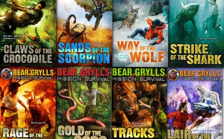 Here Are Some Great Bear Grylls Books To Inspire Your Children