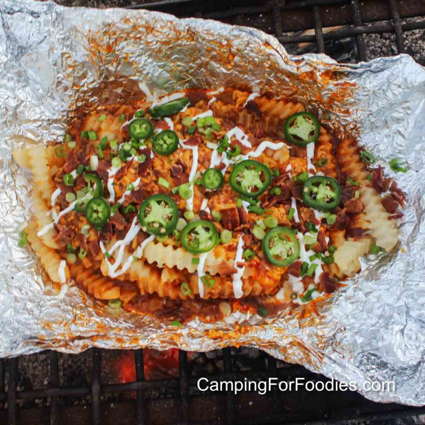 Campfire Chili Cheese Fries: Easy & Delicious Tin Foil Pack Recipe