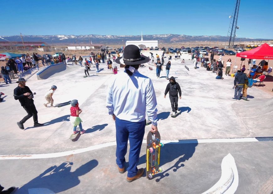 Navajo President Shreds with Tony Hawk