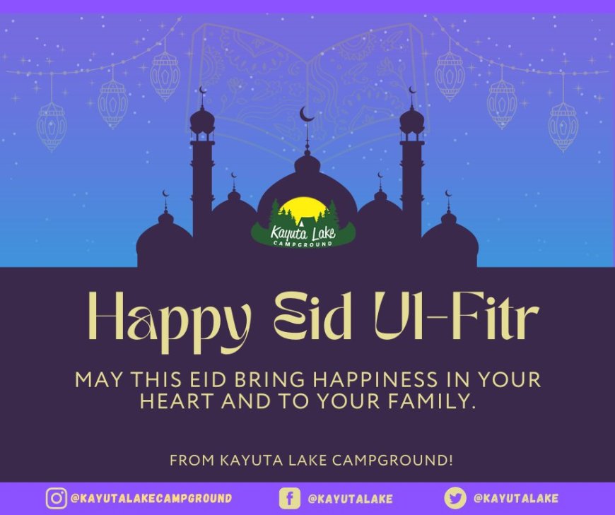 Happy Eid Ul- Fitr!
May this EID bring happiness in your heart and to your family!✨
Follow us on ✨
Instagram! @kayutalakecampground
Tiktok  @kayutalakecampground
Book online: http://www.kayuta.com
#kayutalakecampground #camping #Kayuta #campfire #day #ramadan2023 #EidAlFitr
