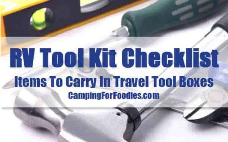 RV Tool Kit Checklist: FREE Printable Packing List