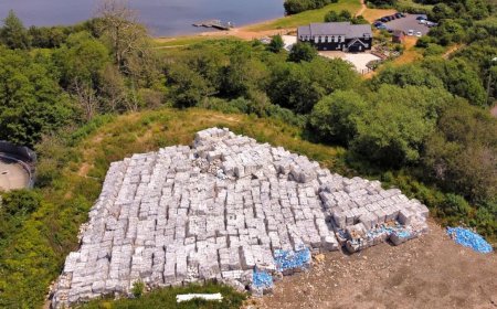 Massive Pile of PPE and Medical Equipment Dumped On British Campground