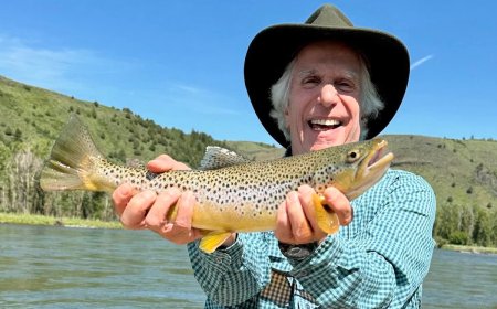 Henry Winkler Is Posting the Cutest Pictures of His Fishing Trip, and We’re Obsessed