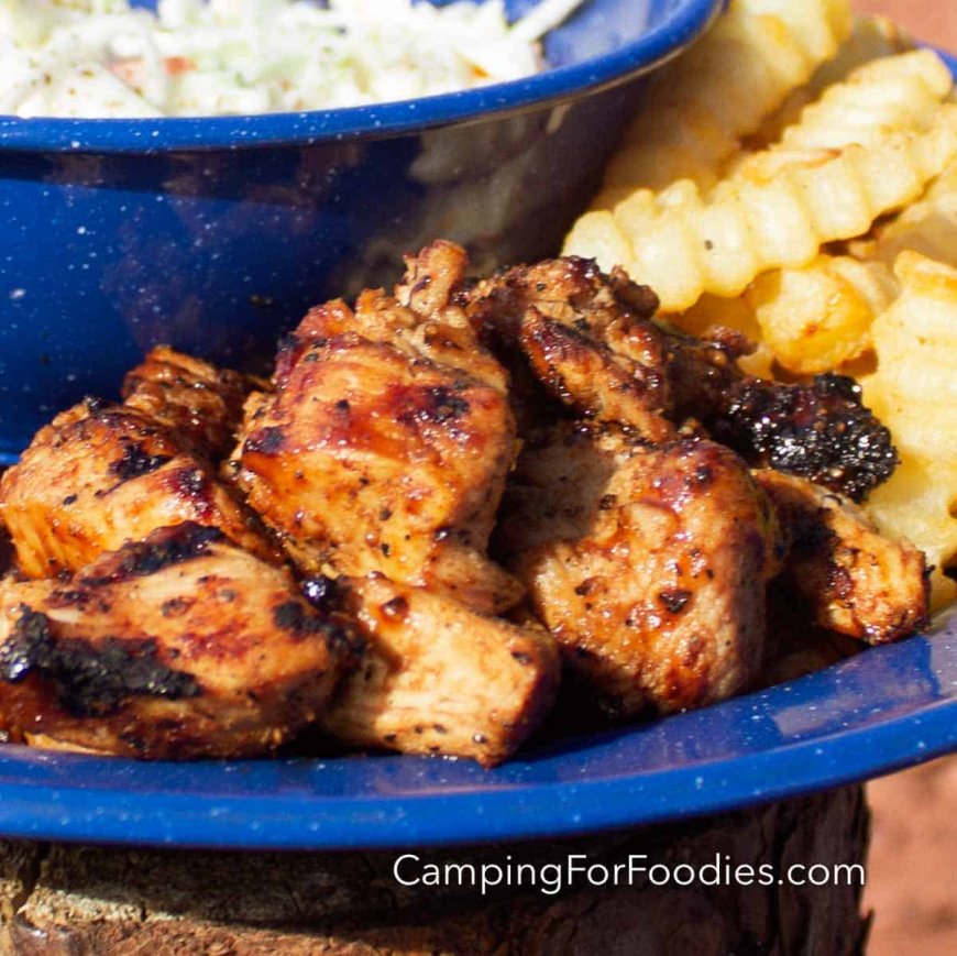 Grilled Chicken Nuggets Recipe: Campsite Chick-fil-A Copycat
