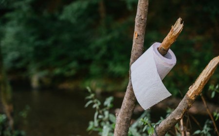 How Bear Grylls Makes an Outdoor Toilet for Camping