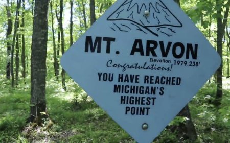 Mount Arvon: The Highest Point in Michigan