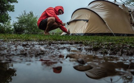 Leaking Tent? Bear Grylls Has the Answer