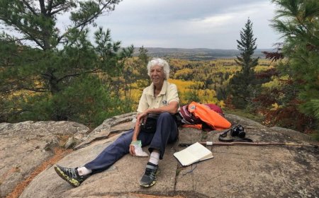 75-Year-Old Woman Finishes 4,800 Mile Hike for the Second Time