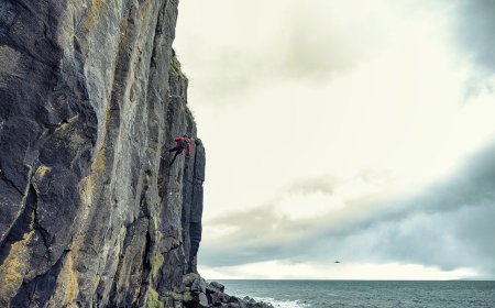 WATCH: Benedict Cumberbatch Rappels Massive Sea Cliff in this Week’s Episode of Running Wild