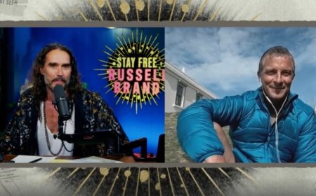 Five Great Moments from Bear Grylls’ Appearance on Russell Brand’s Podcast