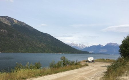 Travel Scenic Highway 23 North of Revelstoke, BC to Mica Dam & Begbie Falls