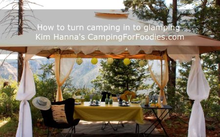 How To Make Camping Glamping: VIDEO Cheap Creative Ideas