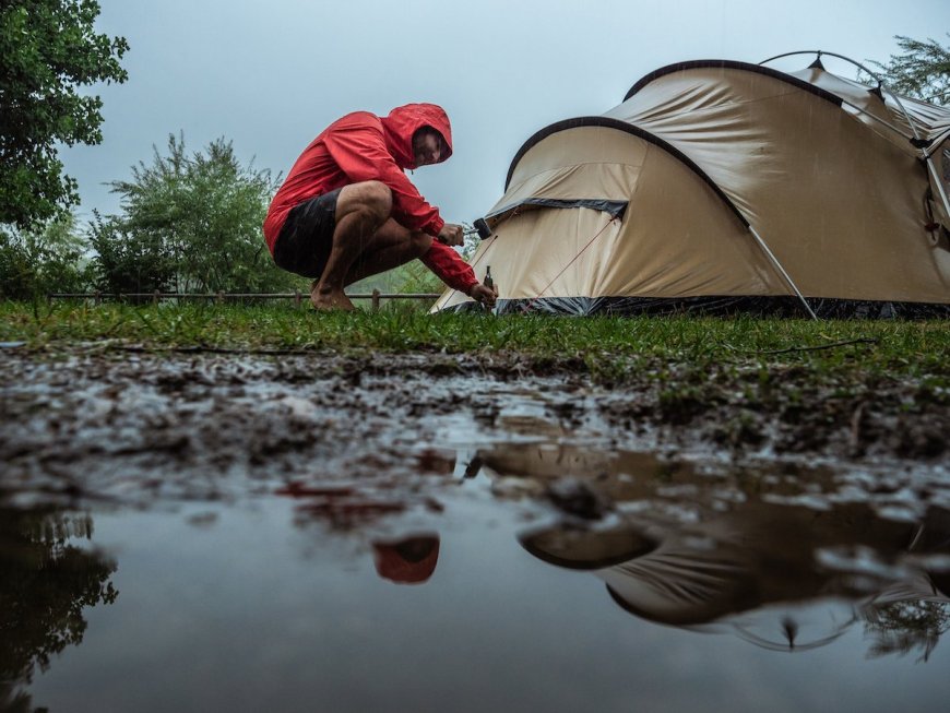 Leaking Tent? Bear Grylls Has the Answer