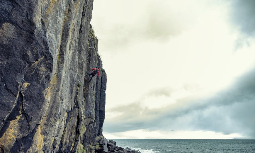 WATCH: Benedict Cumberbatch Rappels Massive Sea Cliff in this Week’s Episode of Running Wild