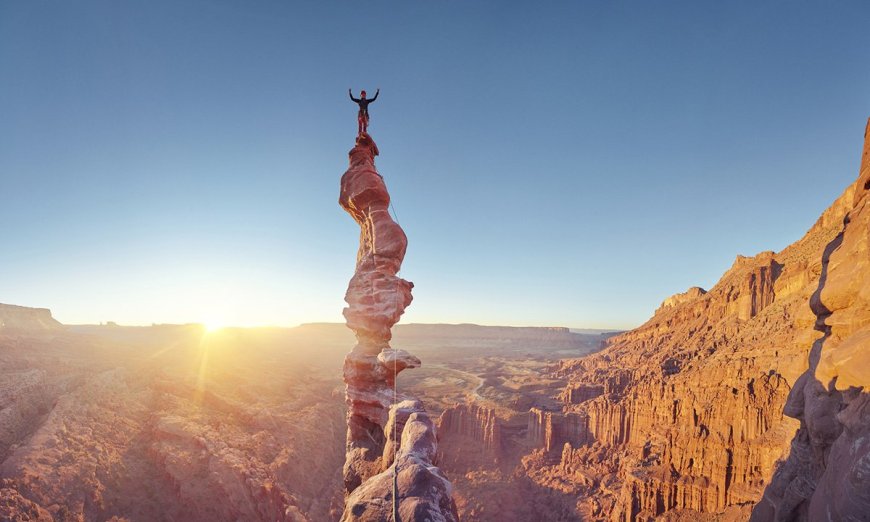 How Climbing’s Three Points of Contact Helps Bear Grylls in Life