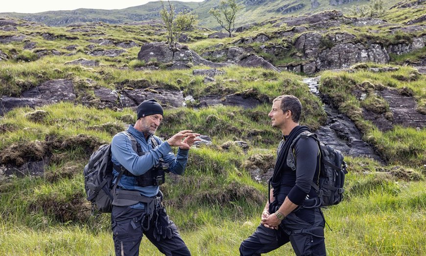 How to Watch Troy Kotsur trek through the Scottish Highlands with Bear Grylls in the next ‘Running Wild: The Challenge’