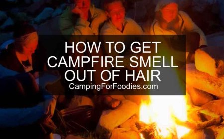 How To Get Campfire Smell Out Of Hair (without washing it!)