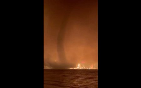 Watch: The Summer of Extreme Weather Peaks with a Fire Tornado in Canada