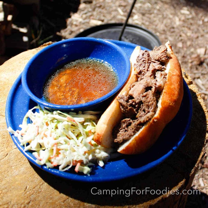 Dutch Oven French Dip: Easy Campfire Beef Sandwiches With Au Jus