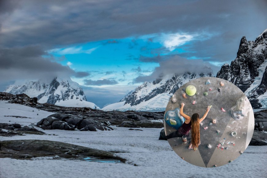 Climbing at the Bottom of the World: Check out This Bouldering Gym at the South Pole