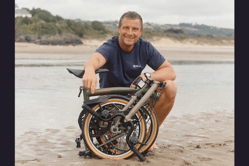 Bear Grylls’ Latest Adventure Ride is a Fold Up Bicycle