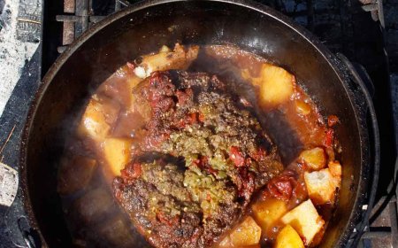 Campfire Roast Beef: One Pot Dutch Oven Meal