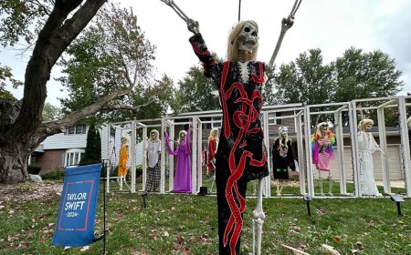 Welcome to the Sc-Eras Tour: When Taylor Swift and Halloween Decor Collide