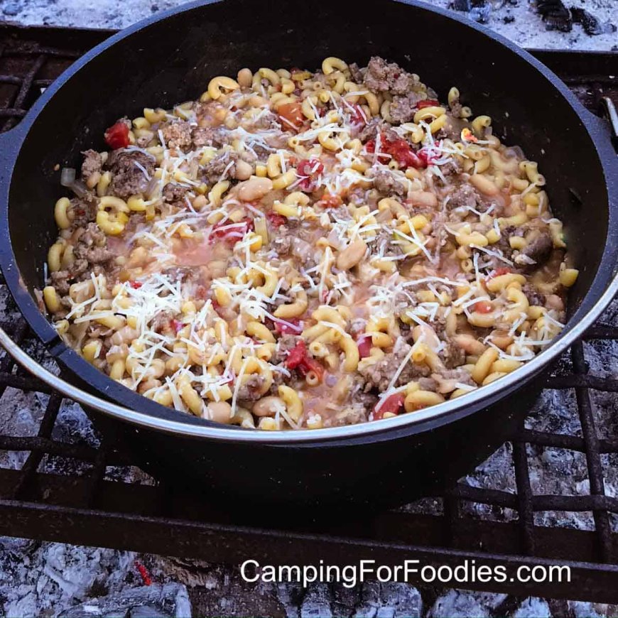 Easy Dutch Oven Campfire Goulash Recipe