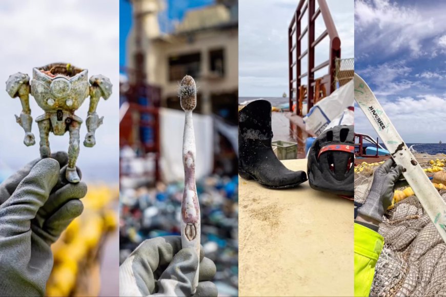‘There’s Always a Few Odd Gems’: See All the Wild Trash and Plastic Found Floating in the Ocean