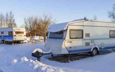 Winter RV Camping in Montana: What to Expect at Grand View Campground