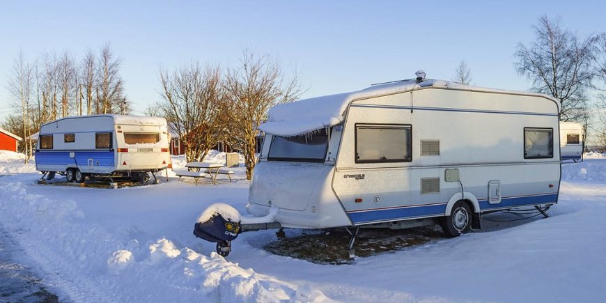 Winter RV Camping in Montana: What to Expect at Grand View Campground