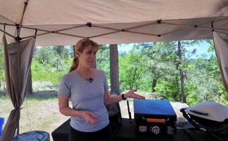 Our RV Outdoor Kitchen Setup (No Built-In Required)