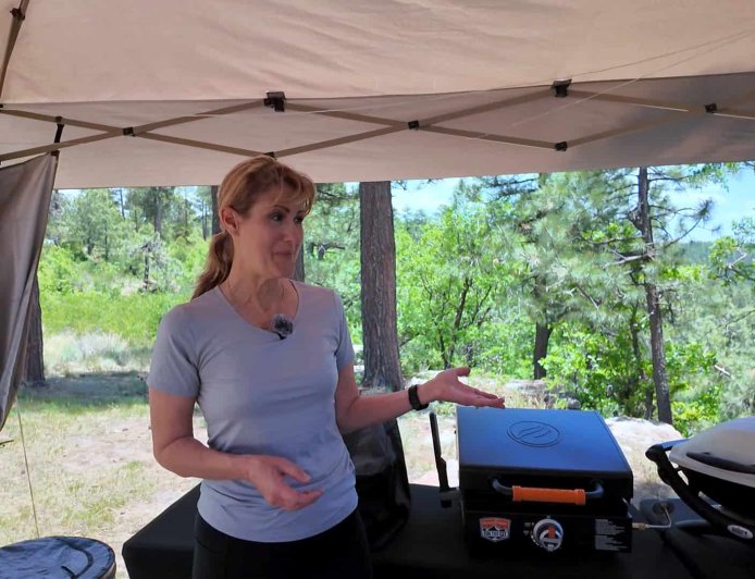 Our RV Outdoor Kitchen Setup (No Built-In Required)