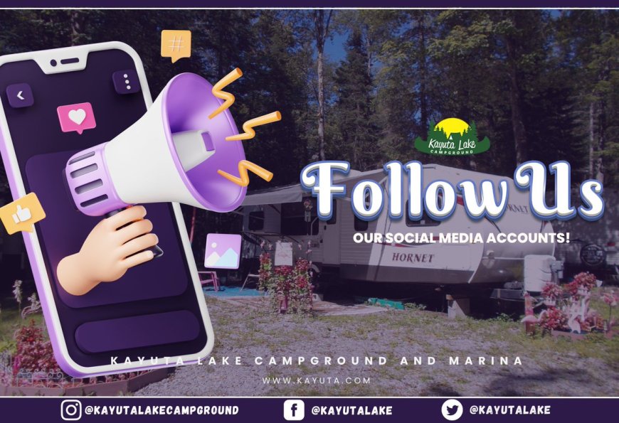 Follow us on our social media accounts
are you ready for green grass, warm days, and campfire nights?
Follow us on Instagram! @kayutalakecampground
Book online: http://www.kayuta.com
#kayutalakecampground #camping #Kayuta #campfire
