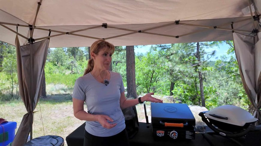 Our RV Outdoor Kitchen Setup (No Built-In Required)