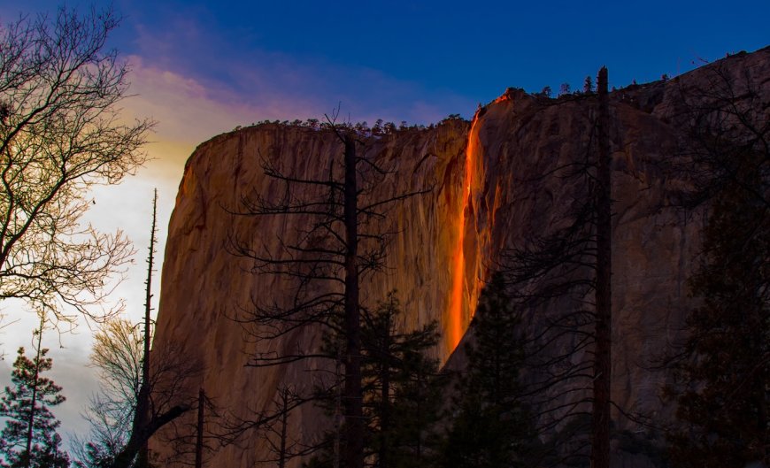 ‘First Firefall of the Season’: See this Famous Yosemite Attraction