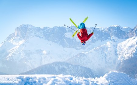 Have You Seen This? Skier Narrowly Misses a Child While Landing