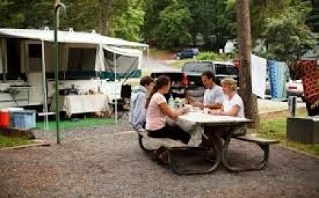 May Camping MAY Be Fun. Let's EAT!