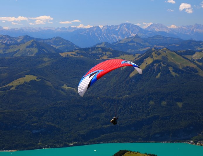 WATCH: Small Plane Hits Paraglider Mid-Air, Sending Her Spiraling