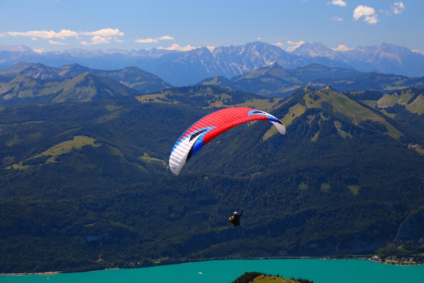 WATCH: Small Plane Hits Paraglider Mid-Air, Sending Her Spiraling