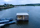 Man Cracks Code on Living Rent-Free in Tiny Houseboat (Video)