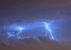 4th of July Video Shows Fireworks and Lightning Collide