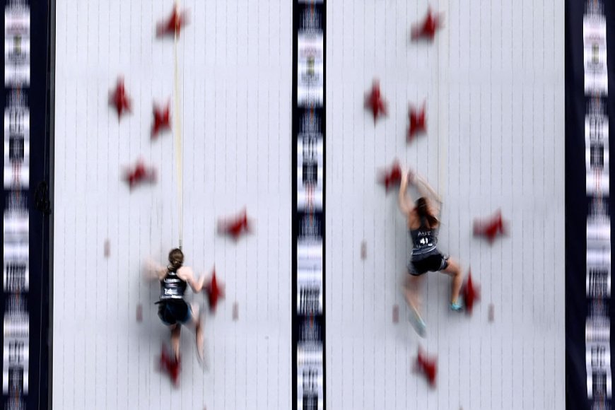 Speed Climber Emma Hunt Broke a World Climbing Record (Video)