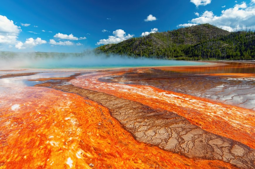 Tourists Risk Boiling at Yellowstone’s Grand Prismatic Spring